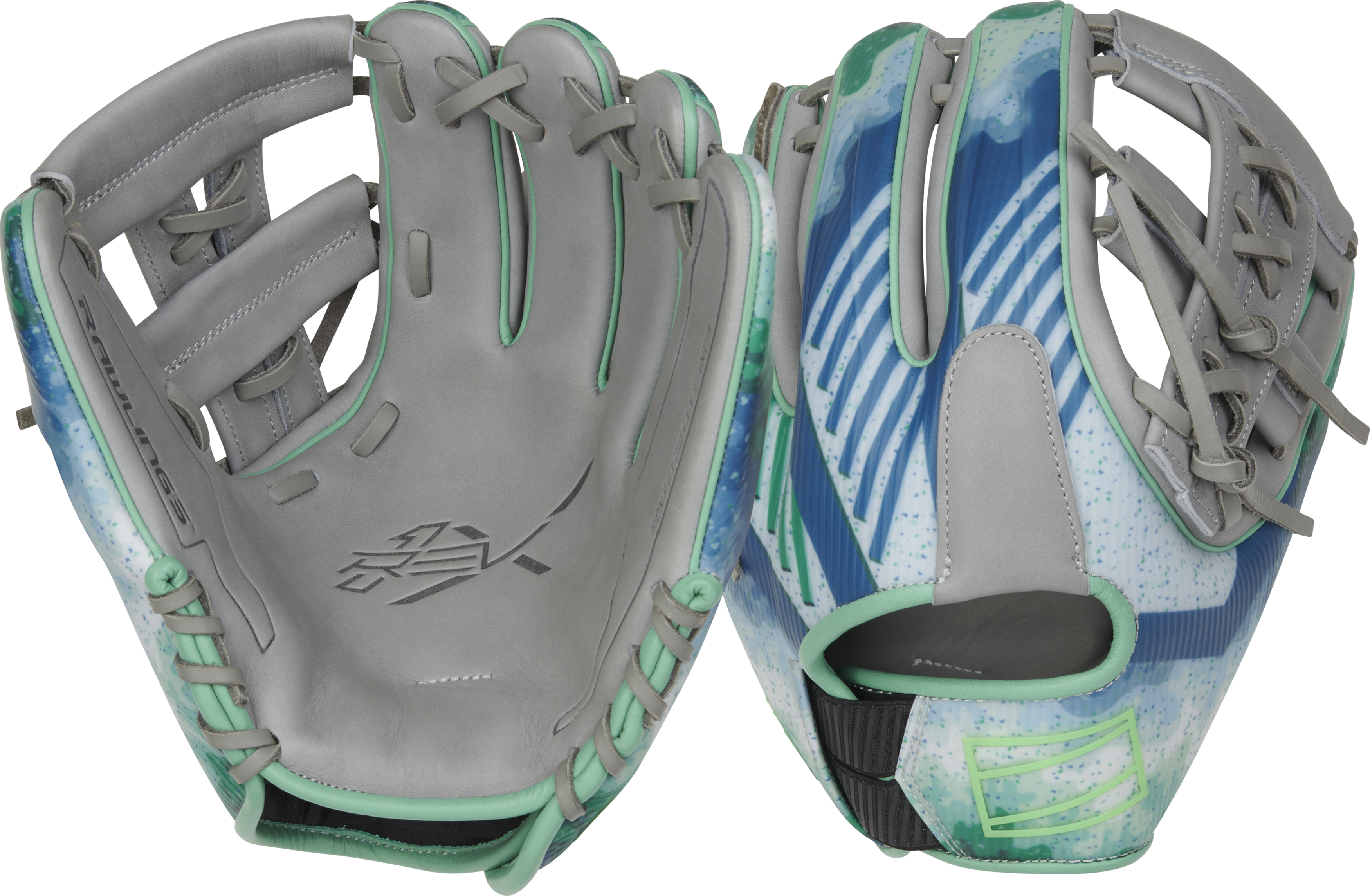 Rawlings Rev1X Series 11.5-Inch Baseball Glove - Right Hand Thrower - Gray