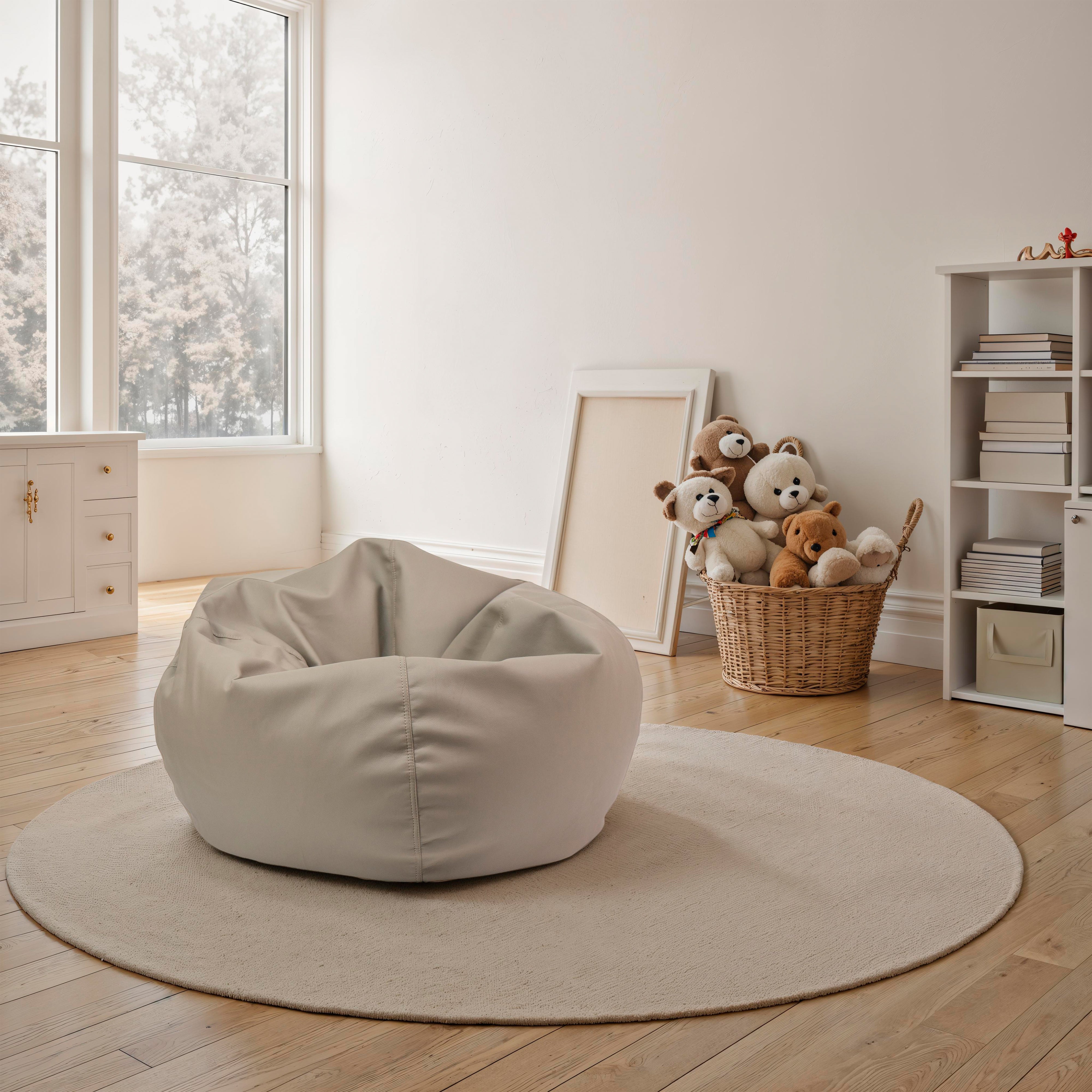 SoftScape Classic 35" Standard Bean Bag - Taupe