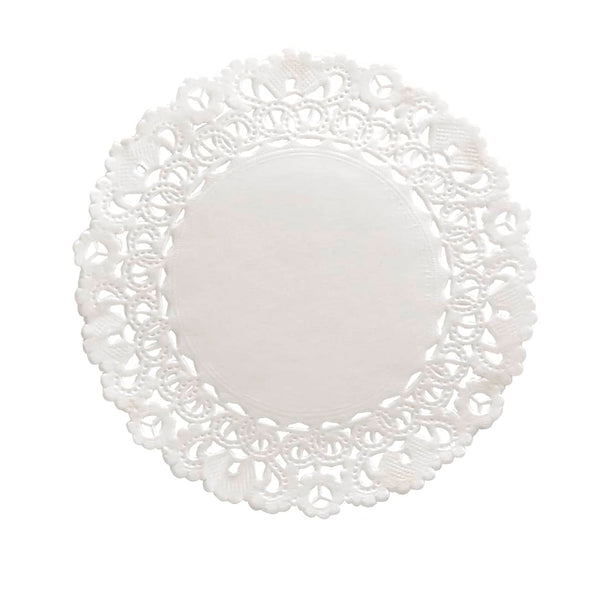 Doilies - Round, 36 ct., 10" White