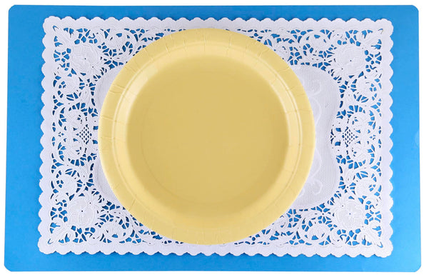 Doilies - Specialty: 100 ct., 10"x14" White Oblong