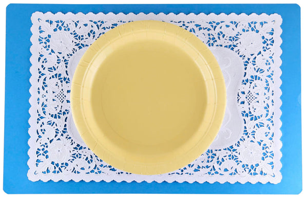 Doilies - Specialty: 36 ct., 10"x14" White Oblong