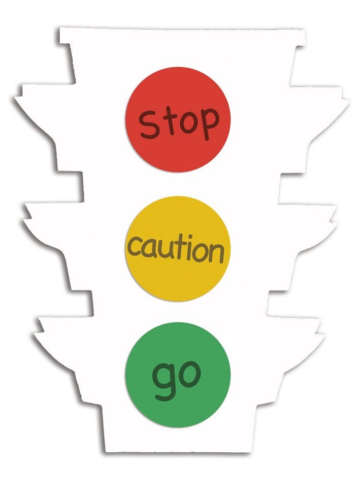 Traffic Light Kit - 6 Traffic Light Shapes w/ color circles