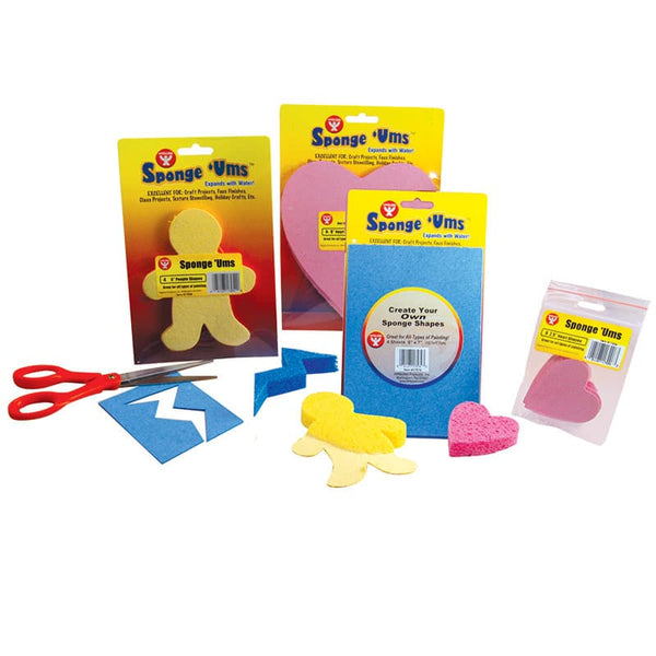 Sponge 'Ums - 25 count, 1"x1"x5/8" Cubes