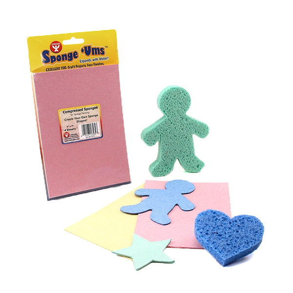 Sponge 'Ums - 25 count, 1"x1"x5/8" Cubes