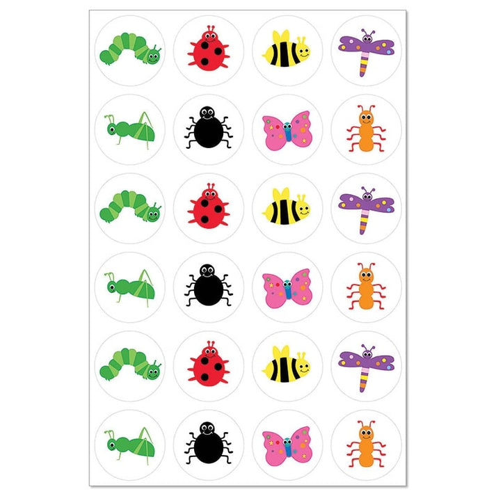 Themed Sticker Forms - Bugs - 3 Sheets