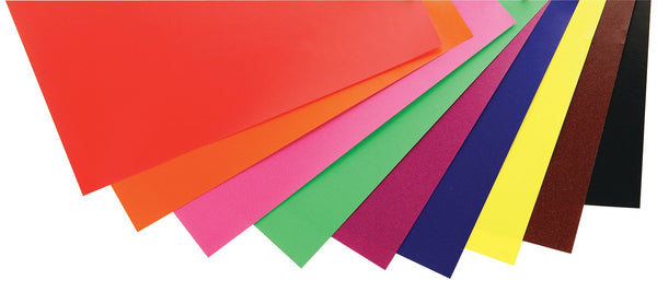 Gummed Paper - 25 shts, 8.5"x10" w/ stencil