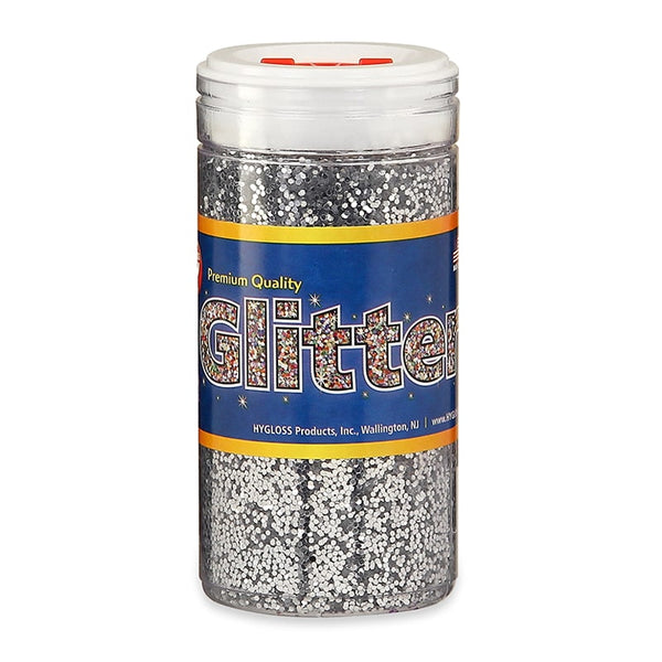 Glitter 4oz. - Silver  (Order in quantities of 6)