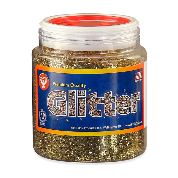 Glitter 8oz. - Gold  (Order in quantities of 6)
