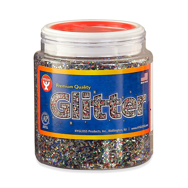 Glitter 8oz. - Multi  (Order in quantities of 6)
