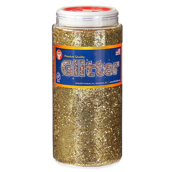 Glitter 16oz. - Gold  (Order in quantities of 6)