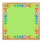 Border - 12 Strips Ea. 3"x36" - Alphabet Kids Lower Case Die-Cut