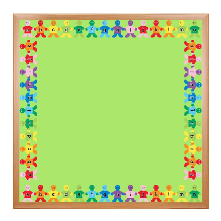 Border - 12 Strips Ea. 3"x36" - Alphabet Kids Lower Case Die-Cut