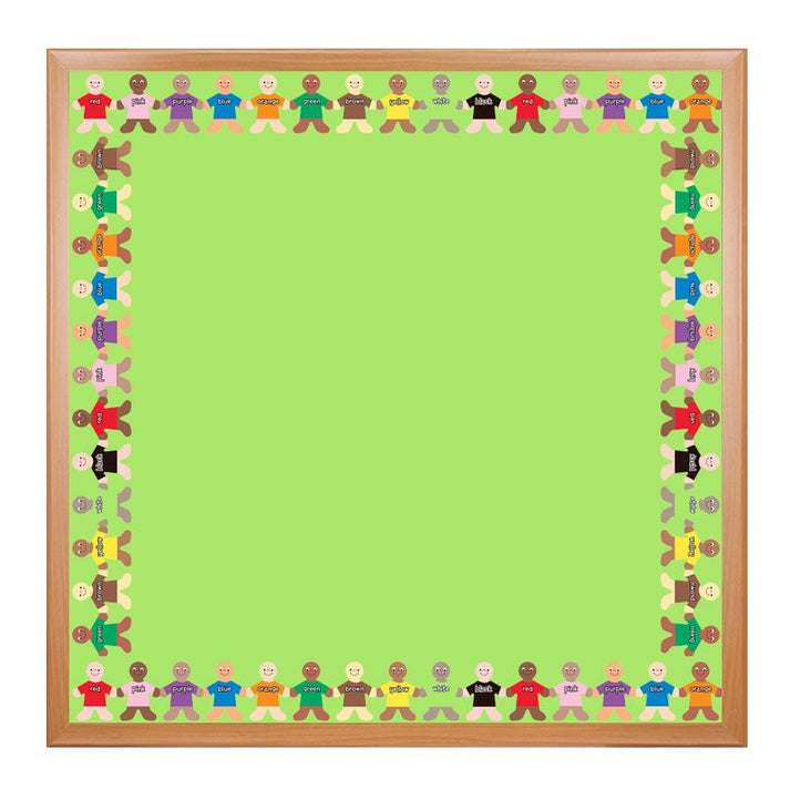 Border - 12 Strips Ea. 3"x36" - Kids Learning Colors Die-Cut