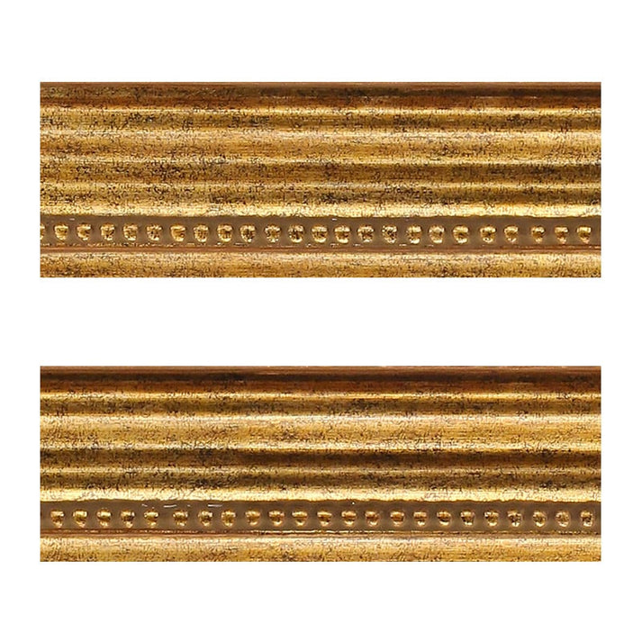 Border - 12 Strips Ea. 3"x36" - Gold Frame