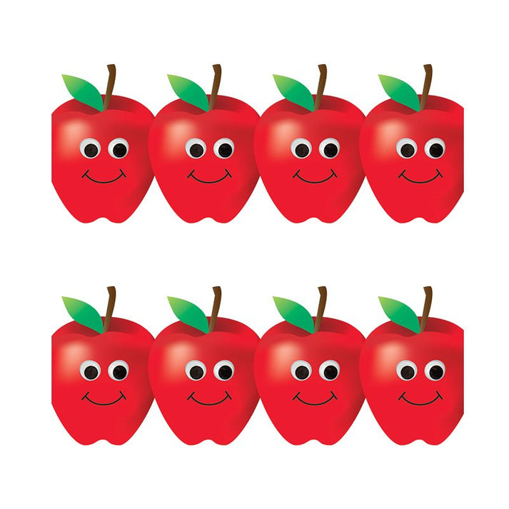 Border - 12 Strips Ea. 3.5"x36" - Happy Apples Die-Cut