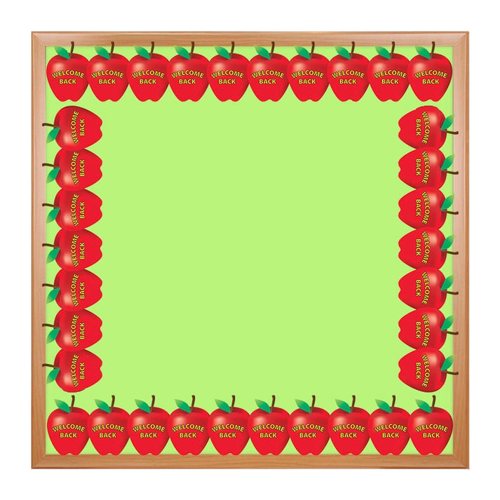 Border - 12 Strips Ea. 3"x36" - Welcome Back Apples Die-Cut