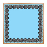 Border - 12 Strips Ea. 3"x36" - Bodacious Black Die-Cut