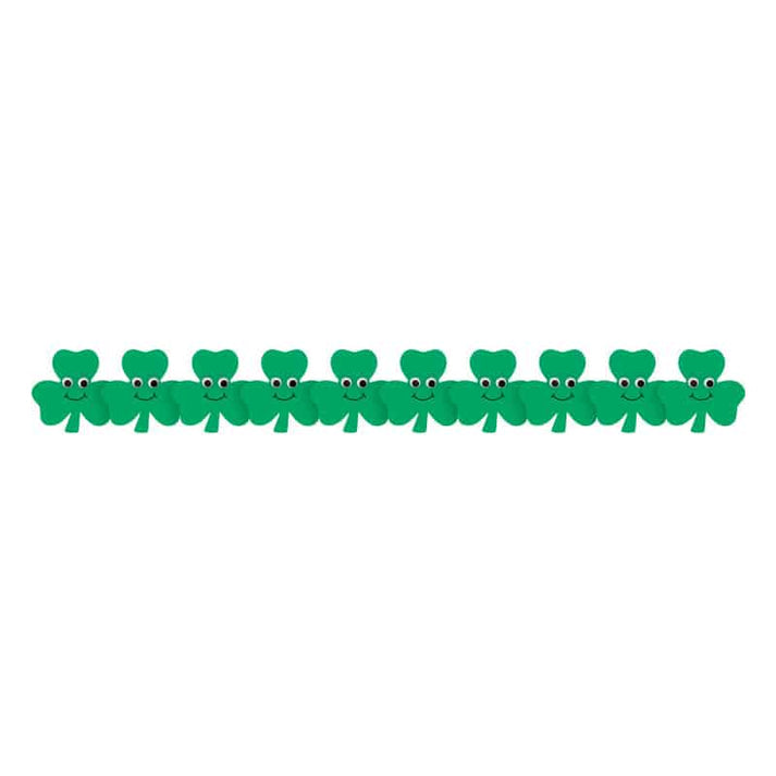 Border - 12 Strips Ea. 3"x36" - Happy Shamrocks Die-Cut