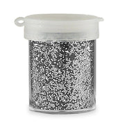 Glitter .75oz - Silver (Order in quantities of 12)