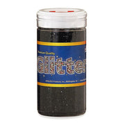 Glitter 4oz. - Black  (Order in quantities of 6)