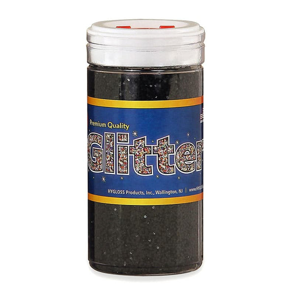 Glitter 4oz. - Black  (Order in quantities of 6)