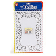 Doilies - Specialty: 100 ct., 10"x14" White Oblong
