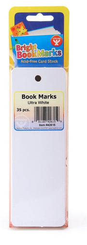 Bookmarks - 2" x 6" 500 count, Ultra White