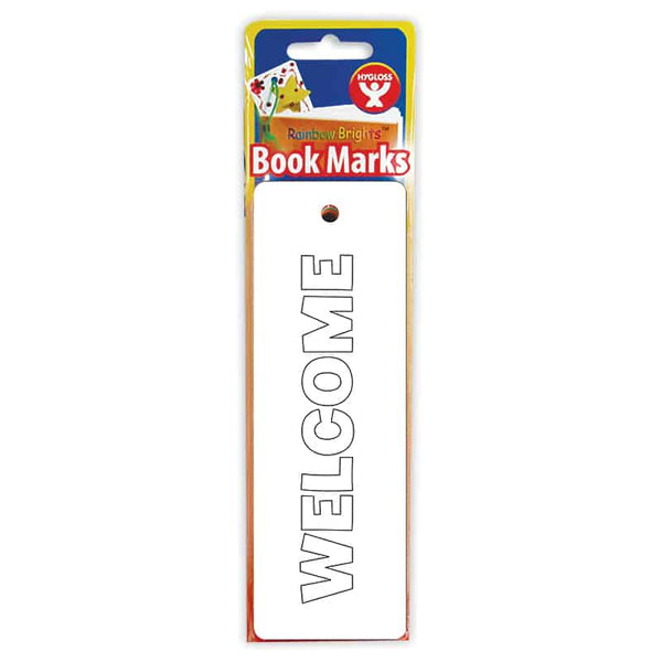 Bookmarks - 2" x 6" 25 count, Welcome Bookmarks