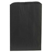 Paper Bags - Pinch Bottom, Black, 100