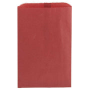 Pinch Bottom Bag 6"x9" - 100/pkg, Red