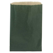 Paper Bags - Pinch Bottom Bag Dk. Green, 100