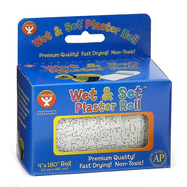 Wet n' Set Plaster Roll - 1 roll 4"x180"
