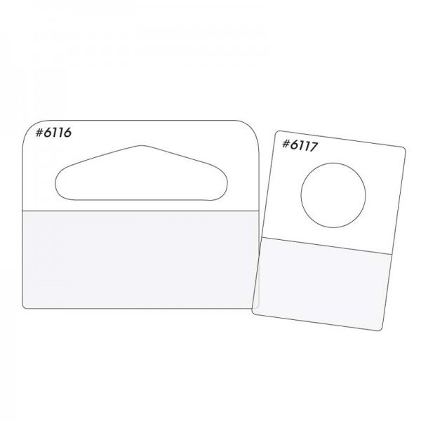 Hang Ups Self Adhesive - 36 tabs/ 1 sht in header bag