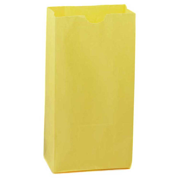 Paper Bags Size #2 -  Yellow, 100