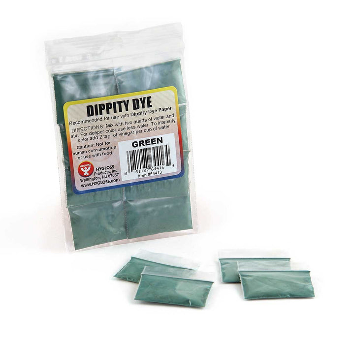 Dippity Dye - Green dye, makes 2 quarts