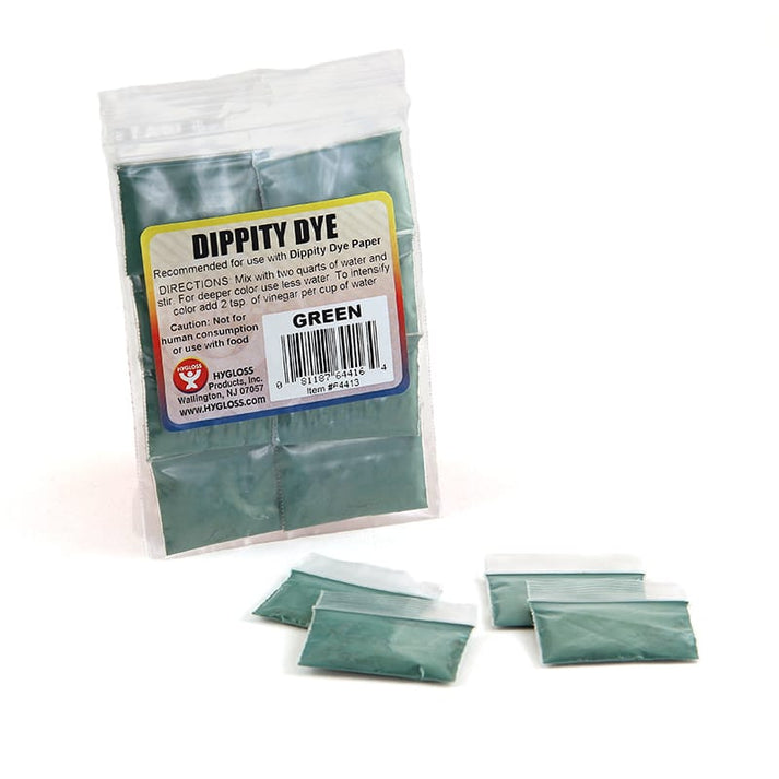Dippity Dye - Green dye, makes 2 quarts