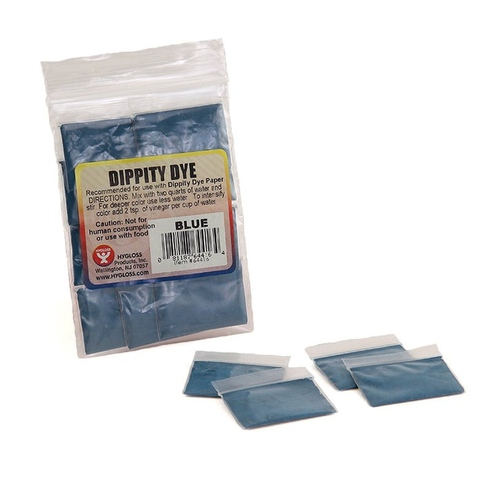 Dippity Dye - Makes 1/2 qt. Ea. Of 4 colors
