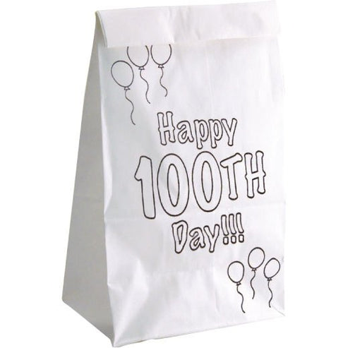 Paper Bags Size #4 - 12 White Bags