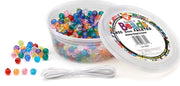 Bucket O'Beads Class Economy - 1000 faceted, 8 mm, opaque