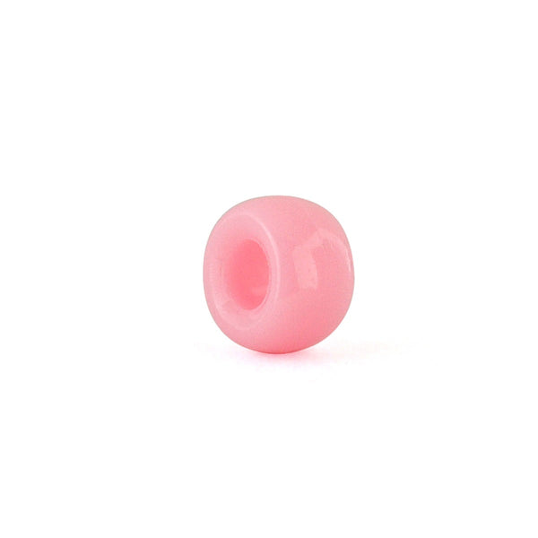 Beads - Mini Barrel Pony Beads - 4oz. / Opaque