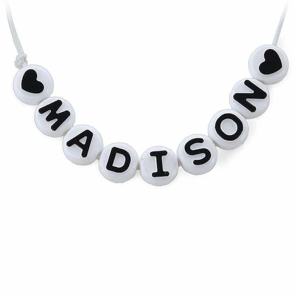 ABC Beads, 300 Black & White