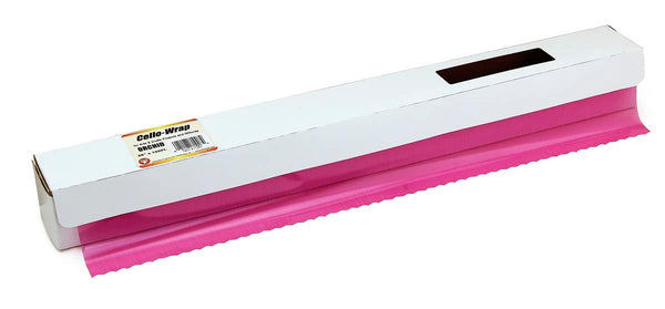 Cello-Wrap Roll w/ Cutter Box - 1 roll, 20"x100' - Orchid