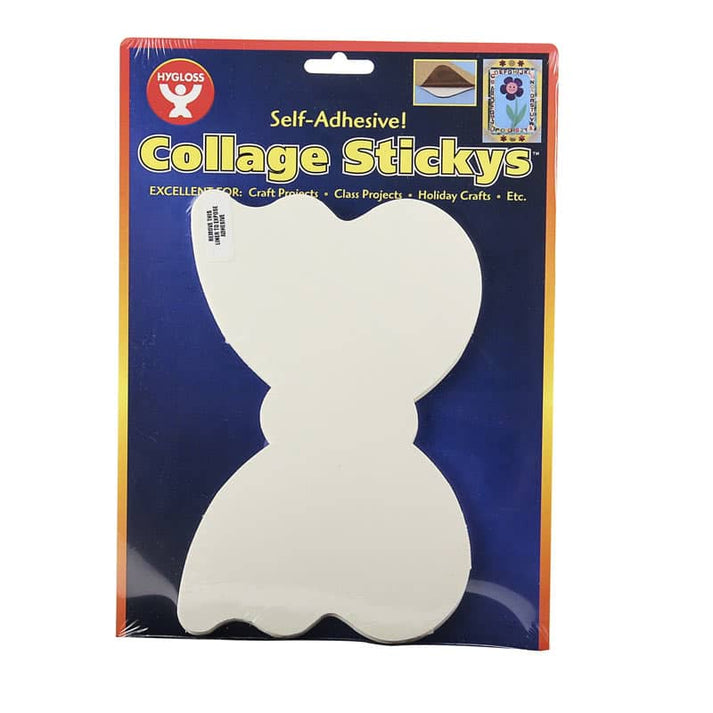 Collage Sticky Shapes - 24 ct., 8" Butterfly