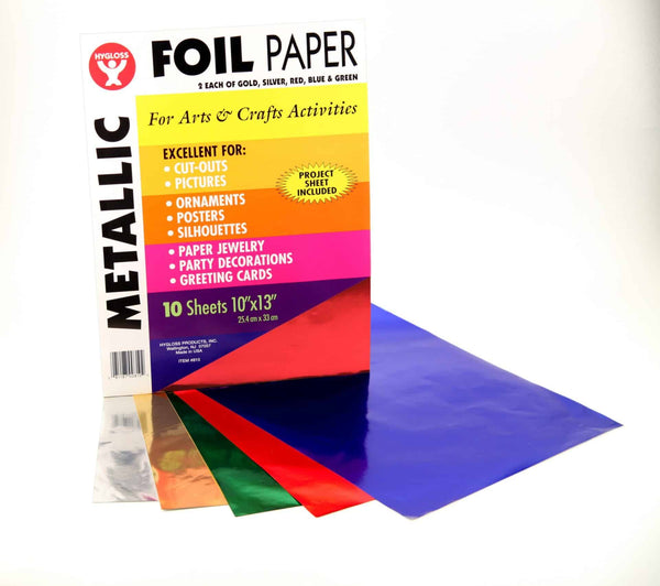 Metallic Paper - 12 Sheets 8.5"x11", Dk. Blue