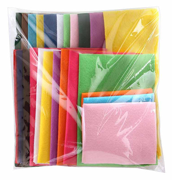 Felt Pack - 1 lb. Remnants, assorted