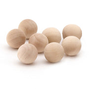 Wood Balls - 8 ct, 1.25" Balls