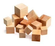 Wood Blocks - Asst'd Blocks, 48 pcs