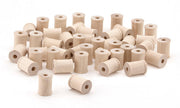Wood Spools - 72 Spools, 3/4"x1"