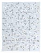Blank Puzzle - 63pcs, 8.5"x11", 4 puzzles w/ envelopes *(63TC4EW)