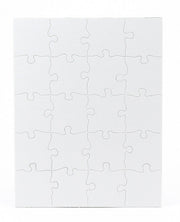 Blank Puzzle - 20pcs, 10.25"x13.25", 12 puzzles